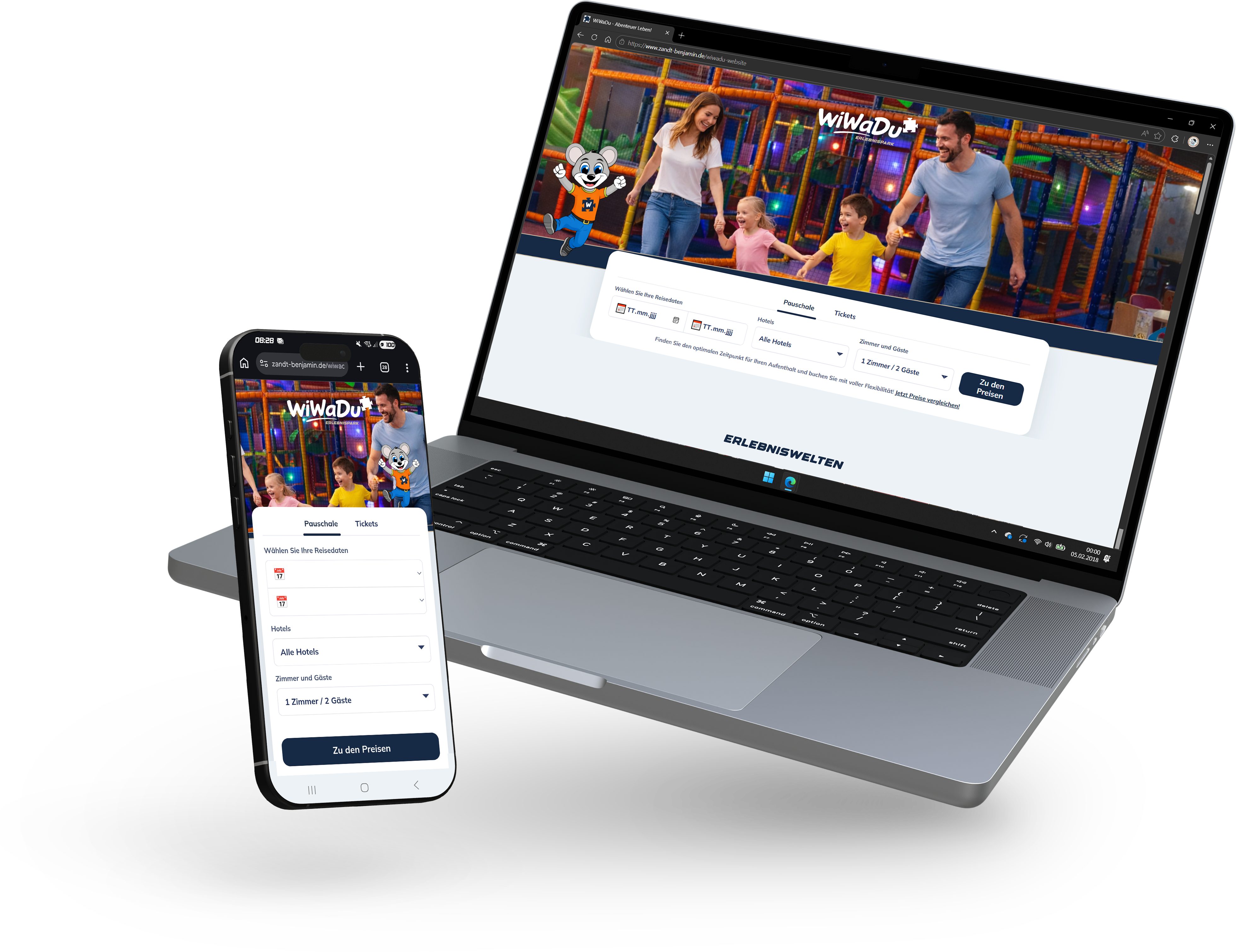 WiWaDu Website Branding
