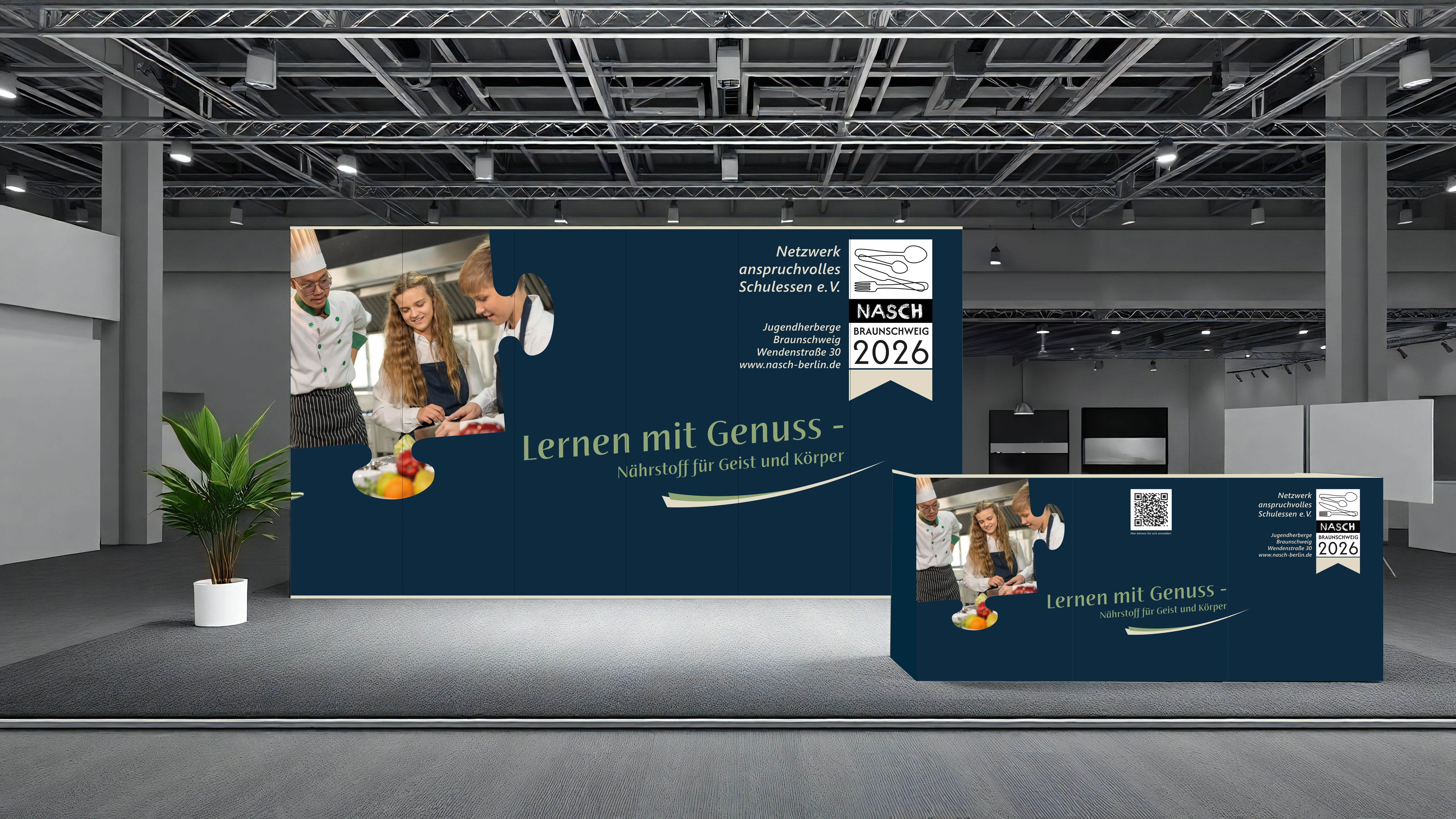 Nasch Messestand