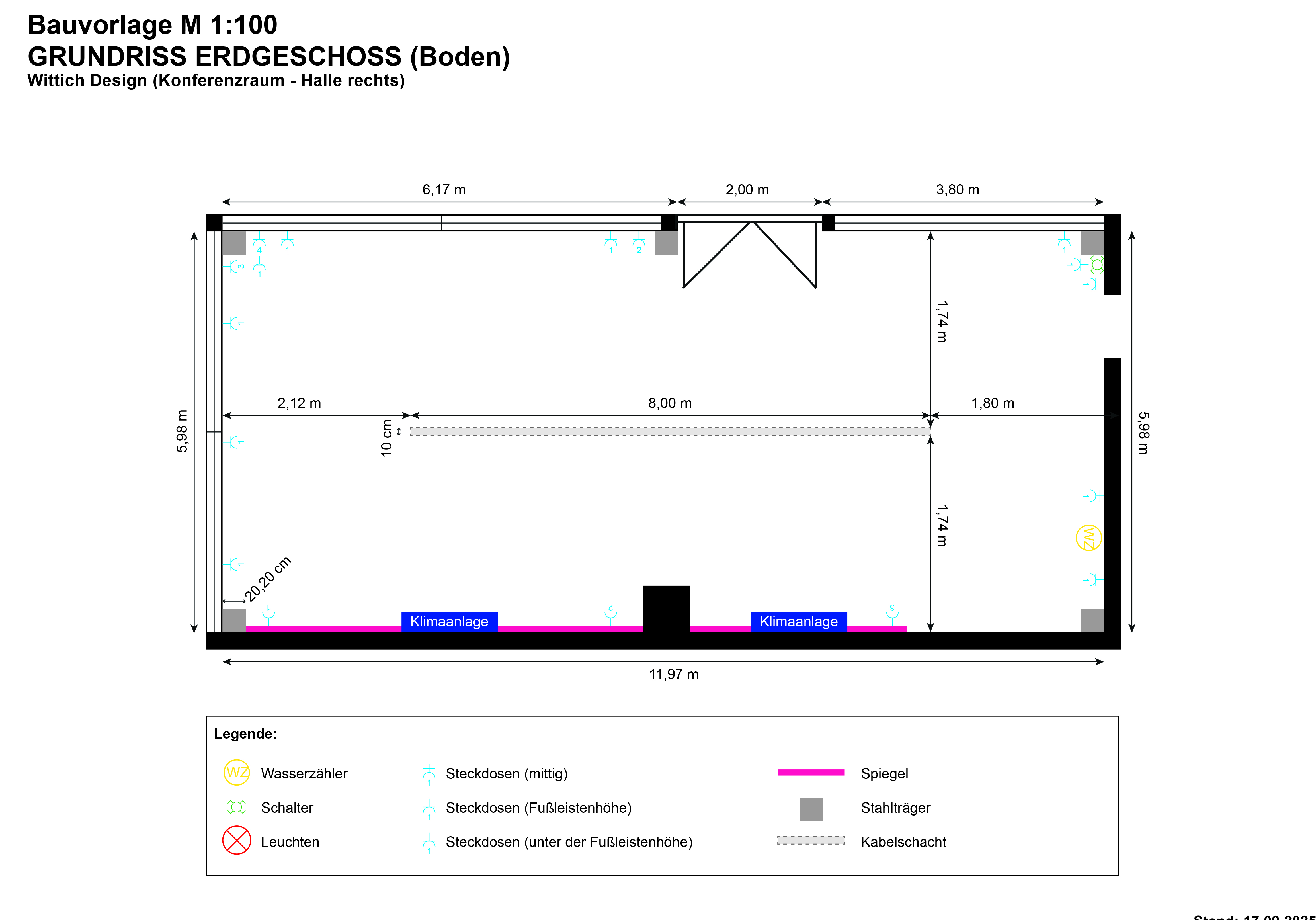 Lageplan Wittich Design